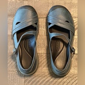 Keen Presidio II Blue Mary Janes size 8